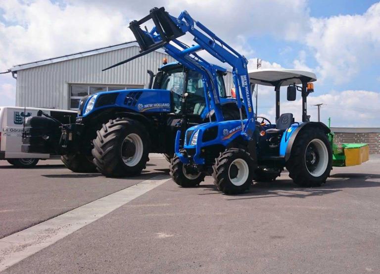 Traktoren NH T8 und TD 3.50